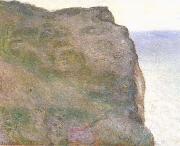 Claude Monet The Pointe du Petit Ailly in Grey Weather painting